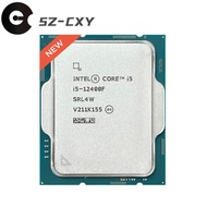 Intel Core I5-12400F I5 12400F 2.5 GHz 6-Core 12-Core เครื่องประมวลผลซีพียู10NM L3 = 18M 65W LGA 1700 CPD ใหม่