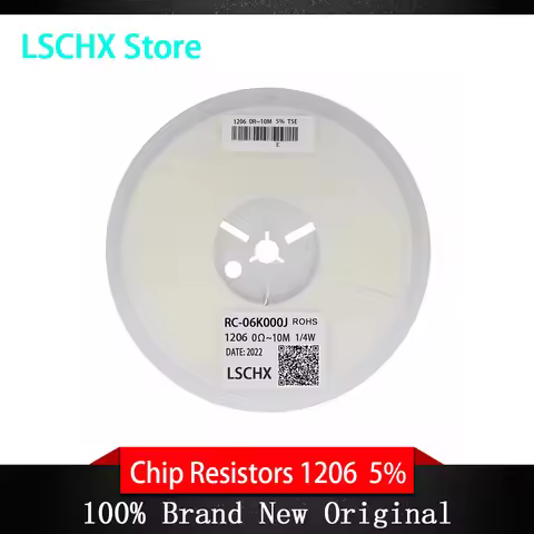 5000Pcs 1206 0R ~ 10M SMD resistor 1/2W 0 1 10 100 150 220 330 ohm 1K 2.2K 10K 100K 0R 1R 10R 100R 1