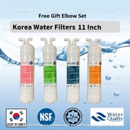 Korea Water Filter U-Type 10'inch Alkaline set RASLOK 4stage, 5stage Hydroflux H850 H2200 OEM