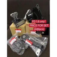 HONDA CIVIC FD 1.8 SNA (2006-2011) ENGINE MOUNTING SET (4@pcs) MADE IN JAPAN