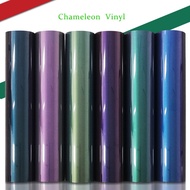 [ CLEARANCE ] Chemeleon PU Vinyl / Heat Press Material / Heat Press PU Vinyl / Vinyl Baju/ Sticker B