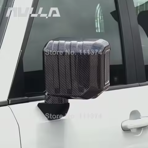 For Toyota Land Cruiser 250 Prado LC250 2024 2025 Rear View Mirror Visor Cover Decorative Rain Shade