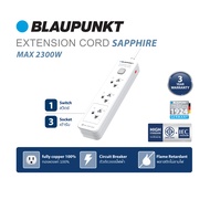 BLAUPUNKT ปลั๊กไฟมินิมอลคุณภาพสูง ทองแดงแท้ 100% EXTENSION CORD มาตรฐานเยอรมัน รับประกัน 3 ปี