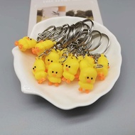 [F]Yellow Duck Keychain Cartoon  Keychain Pendant Small Gift