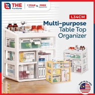 THE 27/32L Multifunctional Desktop Drawer Storage Organizer Comestic Medicine Drawer Storage Box