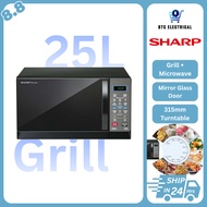 Sharp 20L 25L Microwave Oven R203EBKMA Mechanical | R207EK Digital | 25L R607EK Digital with Grill