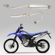 Motorcycle Stainless Steel Exhaust Pipes Muffler Full System Racing for Yamaha WR 155/WR155R 2021-20