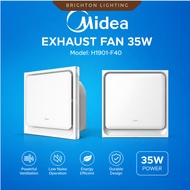 MIDEA Ceiling 12" 38W Exhaust Fan Ekzos Air Ejector Ventilation Fans Bedroom Toilet Bathroom Kipas T