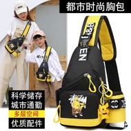sling bag kids boy sling bag budak lelaki Beg messenger lelaki, kanak-kanak besar, kanak-kanak perem