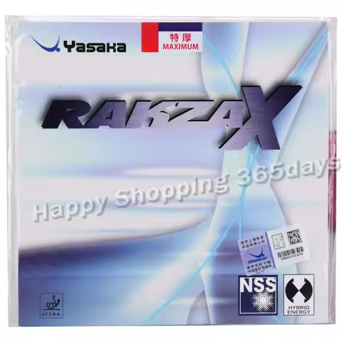 YASAKA RAKZA X SOFT (RAKZAX, RKX SOFT) Table Tennis Rubber Pips-In Yasaka Original Ping Pong Sponge 