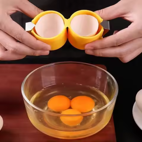 New Egg Shell Opener Portable Egg Shell Opener Tools Handheld Eggs Breaker Multifunctional Egg Cutte