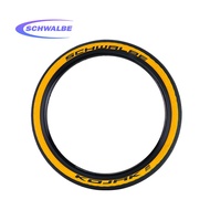 KOJAK 16 inch 32-349 Bike Tire Tyre 16X1 1/4 Yellow Edge SCHWALBE For Brompton Pike United Trifold Folding Bicycle