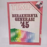 Majalah Tempo 1985, Berakhirnya Generasi '45