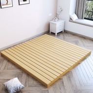[COD] Floor Solid Wood Bed Frame Mattress Plank Breathable Folding Board Without Headboard Simple AliExpress