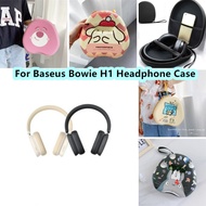 【imamura】For Baseus Bowie H1 Headphone Case Cool Cartoon Pattern Minnie for Baseus Bowie H1 Headset 