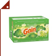 Gain Dryer : GANORG-240* แผ่นหอมอบผ้า Fabric Softener Dryer Sheets Original 240 Count