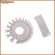 Big 0-36 Round AWG SWG Wire Gauge Thiness Ruler Gauge Diameter Stainless Steel Measurer Tool Welding