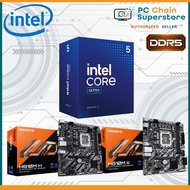 (Bundle) Intel Core Ultra 5 225 LGA1851 Processor + Gigabyte H810M-K / H810M H mATX DDR5 Motherboard