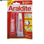 MERAH Affordable - ARALDITE Iron Glue ARALDITE RED RED EPOXY RAPID 5-minute RESIN HARDENER ADHESIVE ARALDITE