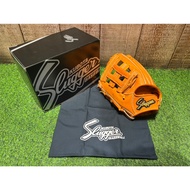 Baseball Soul KUBOTA SLUGGER Japanese-Made Hard Backhand Right Hand Left-Handed Outfield Gloves 12.5