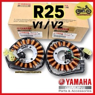 [100% ORIGINAL] R25 V1 V2 R25 V1 V2 FUEL COIL STATOR MAGNET COIL1WD BS7 H1410 100% ORIGINAL YAMAHA