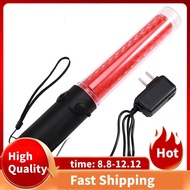 Traffic Wand 26cm Led Traffic Control Wand Safety Light Wand with 2Flashing Modes Air Marshaling Sig