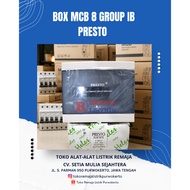 Box MCB Presto 8 Group IB Inbow Embedded Transparent Presto