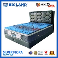 Jual Spring Bed BIGLAND Silver Flora Pillow Top Diskon