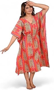Women Calf Length Kaftan,Cruise,Beach wear,Maxi Dress, Kaftan Dress, Long Top Caftan, Kimono Robe Mu