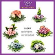 10inch Gubahan Siap Sirih Hantaran Majlis Tunang Wedding | Artificial Sirih Junjung Kahwin | JV SM1