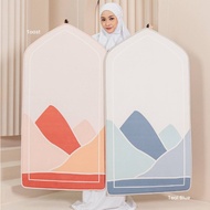 Yuna Valet Nawaitu Sejadah Quba Jabal Exclusive Memory Foam Sejadah Tebal Hantaran Sejadah Gebu Free