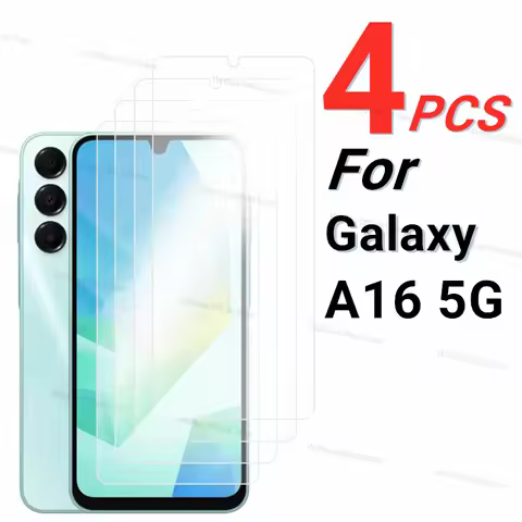 2/4PCS Screen Protector For Samsung Galaxy A16 5G Tempered Glass Samsung Galaxy A16 5G Protector Gla
