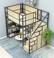 loft bed 高架床 閣樓床 高床架 多功能床 組合床 帶書桌書架置物架衣櫃床 兒童床 成人床 單人床 雙人床