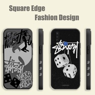 Casing For Tecno Spark Go 7 8C 5 Pro 10 10C Camon 15 16 Pova Neo 3stussy Black White KVT06 Phone Cas