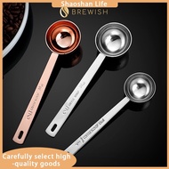 BREWISH Espresso Long Handle Spoon Scoop Multifunctional Stainless Steel Coffee Spice Powder Spoon S