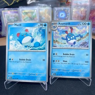 Evolin Marill Set • Azumarill 044/045/193 TCG Pokemon 2023 ENG