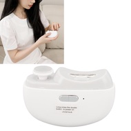 alwaysonline Electric Nail Clipper Automatic Quiet for Home (White)