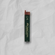 【Faber-Castell】自動鉛筆芯 2B 0.5mm-12支裝-5入 (原廠正貨)