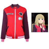 ❧Kawai Rika Jacket Anime WONDER EGG PRIORITY Same Type Kawai Cosplay Costume Red Jacket High Quvtqf