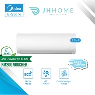 Midea 2.5HP Xtreme Save R32 Inverter Air Conditioner MSXS-25CRDN8 | Aircond | Air Cond