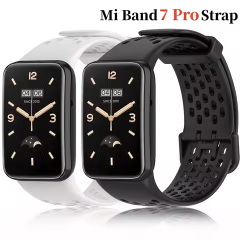 Silicone Bracelet Strap For latest xiaomi mi band 7 Pro strap For xiaomi band Mi7 pro Silicone sport
