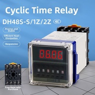 Digital Timer Relay Adjustable Cyclic Delay Control