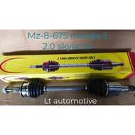 MZ-8-675 Mazda 3 2.0 skyactiv bm/bn (LH/SHORT) drive shaft assembly (HERI Brand)