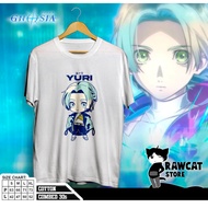 T-SHIRT - ANIME - GNOSIA - YURI - CHIBI - WHITE T-SHIRT