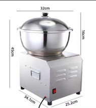 Mideca 5kg Dough Mixer Stainless steel Automatic Mixer dough mixer heavy duty Silent Kneading Mixing