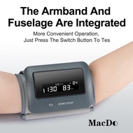 Blood Pressure Monitor Upper Arm Automatic Digital Monitor Heart Rate Pulse Digital LCD Voice broadc
