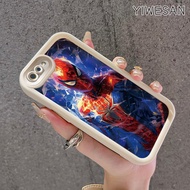 YIWESAN Casing Hp Realme C2 Realme C2s OPPO A1K Case Pola Spider Man yang keren Casing pelindung pop