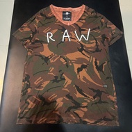 G-Star RAW Camo Type Print V-Neck Tee