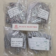 10 PCS RESISTOR 2W WATT 0.22 / 10 / 22 / 47 / 56 / 100 / 220 / 330 / 470 / 1K / 4K7 / 22K / 47K / 10