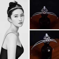 Bridal Headdress Fashion Crown Zircon Crown Wedding Accessories Crown Birthday Banquet Children Birt